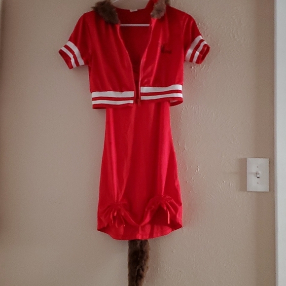 Dreamgirl SM Lil' Red Riding Hood 5PC Costume - Picture 9 of 14